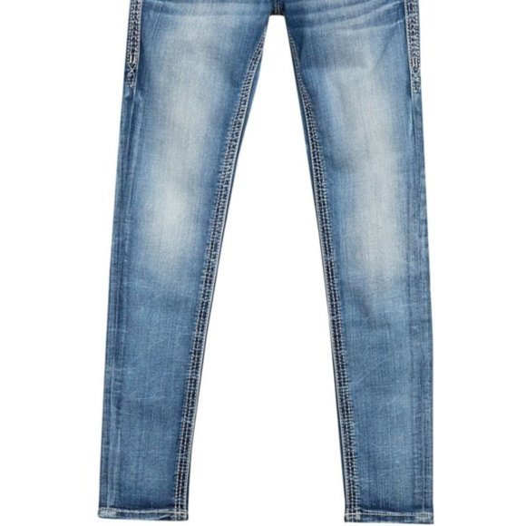 NWT! ROCK REVIVAL "KAMEA" SKINNY JEANS 28 MSRP$189 - Picture 7 of 15
